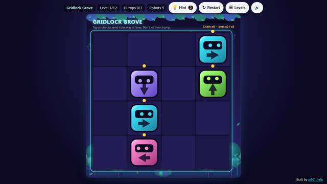 Screenshot of Gridlock Grove