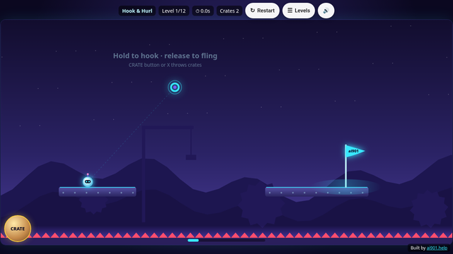 Screenshot of Hook & Hurl