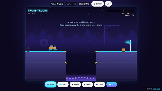 Screenshot of Truss Trucks